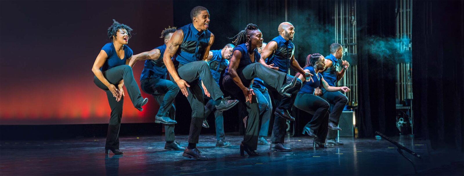 step afrika on stage dancing